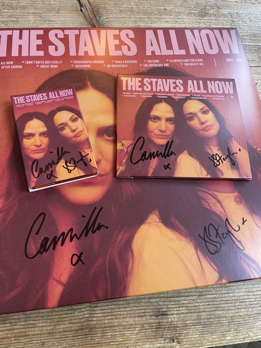 We have a small amount of @thestaves new album “ALL NOW” (SIGNED) get a copy now! beyondvinyl.co.uk/the-staves-all… @RSDUK #thestaves #ALLNOW