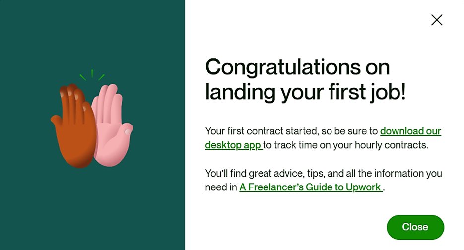 thepsnchannel's tweet image. Finally! 🥰

#upwork #upworkfreelancer #upworktips #upworksuccess #freelance #freelancer #freelancers #freelancelife