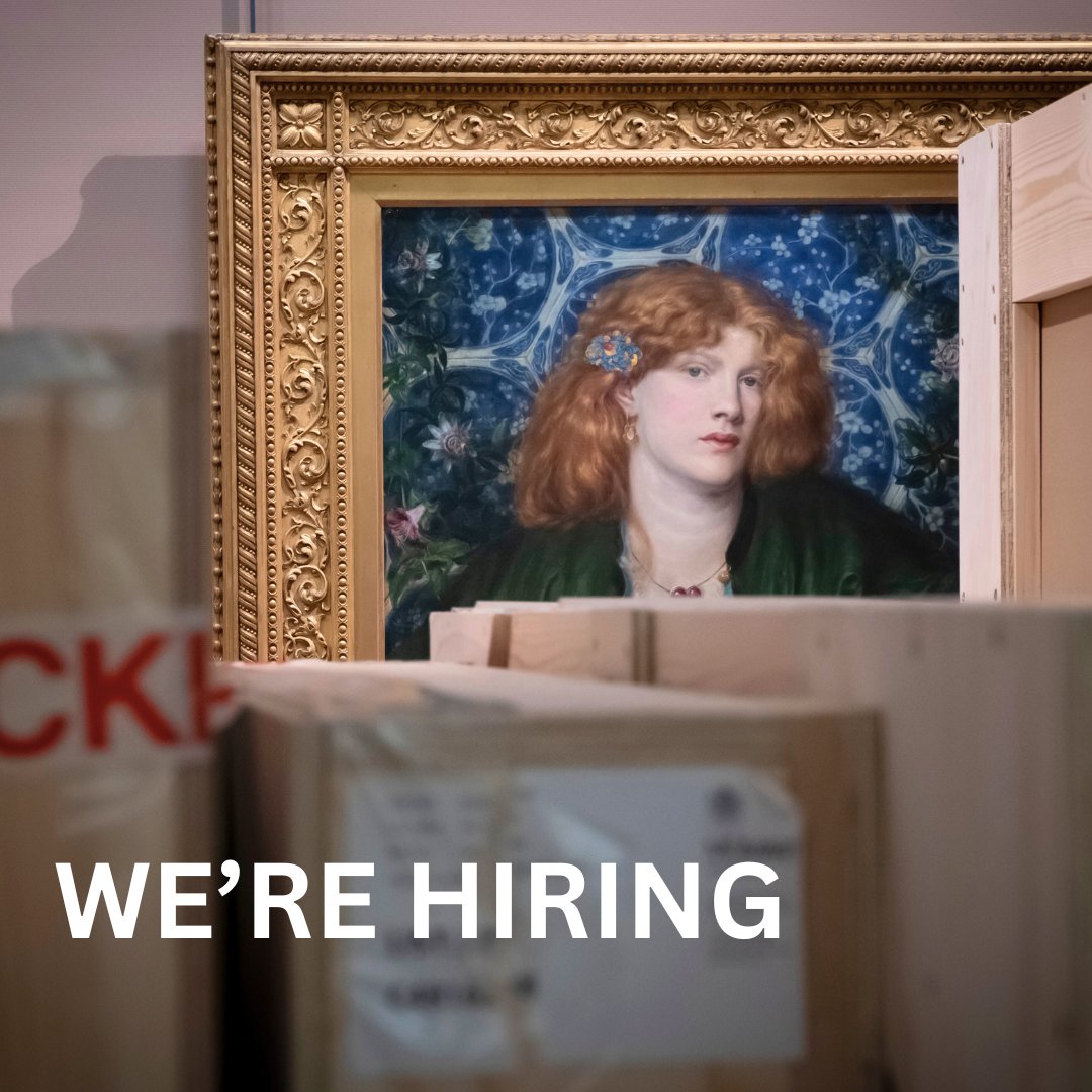 Are you an organised person with experience in registration, collections care or exhibitions planning? Well we're looking for a part-time Exhibitions and Loans Assistant who can hit the ground running. Salary: £25,866 pro rata Deadline: 7 April 2024 👉ow.ly/jKFA50R1XM3