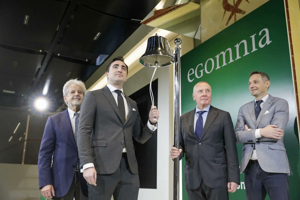 Welcome to Euronext, @Egomnia! 🔔 #Egomnia, founded in Rome in 2012, is an innovative SME active in ICT consultancy. The company represents the 4th listing on Borsa Italiana’s market for small and medium-sized companies, and it is #Euronext’s 9th listing of 2024. 👏