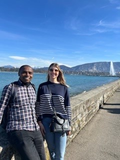Thanks to the @Swiss_FCS, two of our Ph.D. students headed to Geneva for a meaningful visit to the International Red Cross Museum and a guided walking tour of the city. Grateful for this incredible opportunity! #Swiss_FCS #RedCross #Geneva
