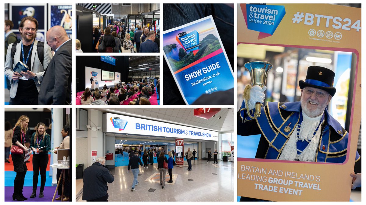💭 💭 Thinking about last week at #BTTS24 💭 💭

A great show was had by one and all, as the group travel trade industry got together for another edition of the British Tourism &amp; Travel Show. 

Have you saved the date for #BTTS25 yet? We return on 19-20 March 2025, see you there!