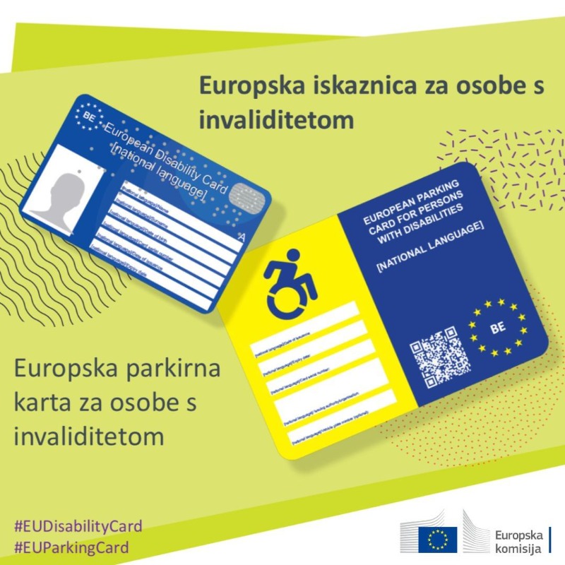 Nova europska iskaznica za osobe s invaliditetom će promijeniti iskustvo putovanja unutar EU! 🌍

🎊
Učinimo putovanja ugodnim i bezbrižnim iskustvom za sve! 🌟

Više putem: europa.eu/!npR3Vt

#EUDisabilityCard #EUParkingCard
