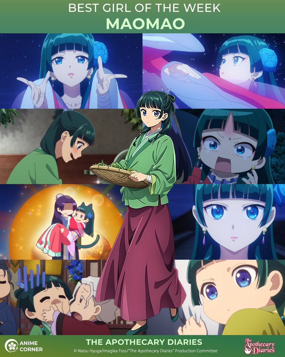 Best girl of the week: Maomao! 💚 After the beautiful dance scene