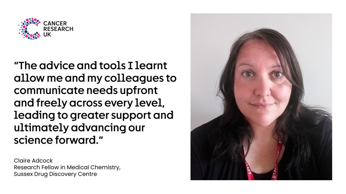 CRUKresearch's tweet image. Claire Adcock’s biggest takeaway from last year’s Postdoc Futures event was that to enable great science, we need to enable people.
Don’t miss out on #PostdocFutures24 on 7 June in Manchester to take the next step in your career. Register now bit.ly/421tfqU