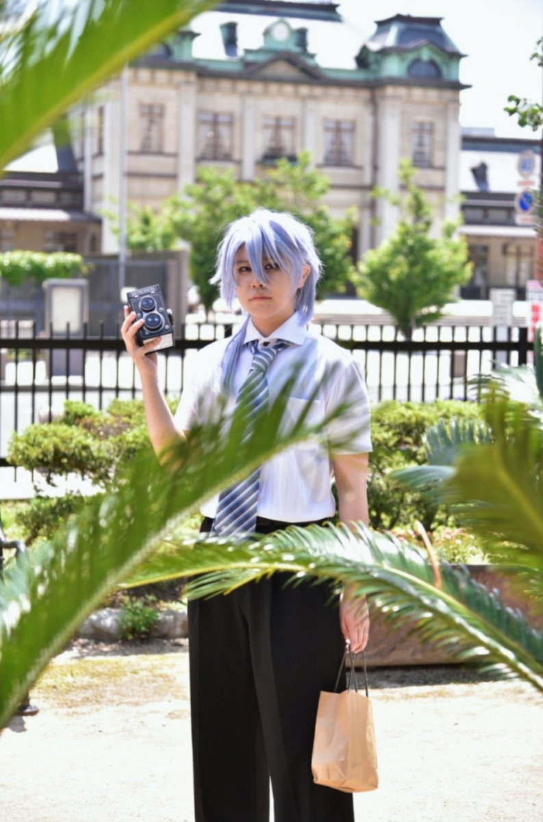 【cosplay】 
原.神 / 制服 / 神里綾人

若、誕生日おめでとうございます！！

#原神コスプレ
# 原神_キャラ生誕祭
# 神里綾人生誕祭