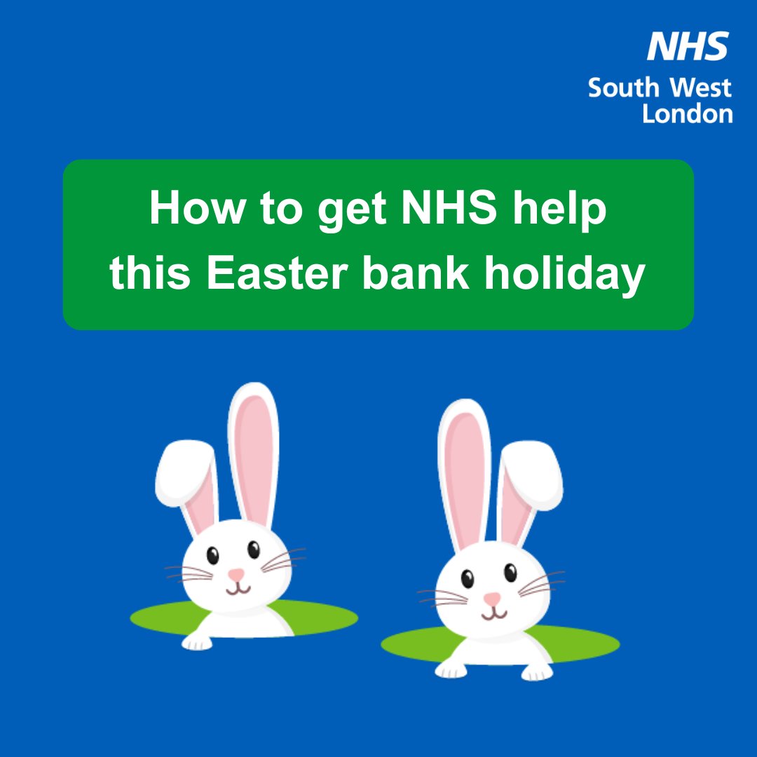 If you need medical help over this Bank Holiday weekend the NHS is here for you Find out how to stay well over Easter and where to get help if you need it bit.ly/4cu5tZo