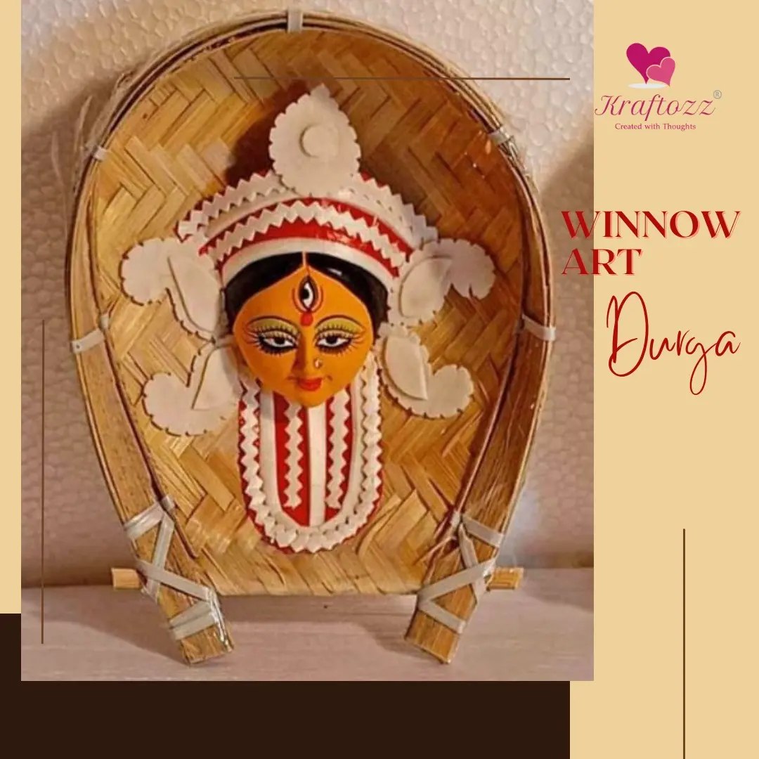 kraftozz's tweet photo. Finally.... It's ready! The grandeur of winnow art speaks volumes about the rich culture and heritage of India. DM now for orders.
#handicraft #handmade #vocalforlocal #kraftozz https://t.co/dlYyeb5l1v