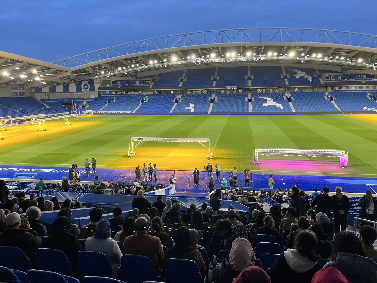 CEO, Stuart Diamond, attended the Open Iftar at Brighton and Hove Albion FCs Amex Stadium with the @ramadantentproject where communities across Sussex came together to be a community of communities. People of Faith, No Faith and belief broke bread and celebrated Iftar together.