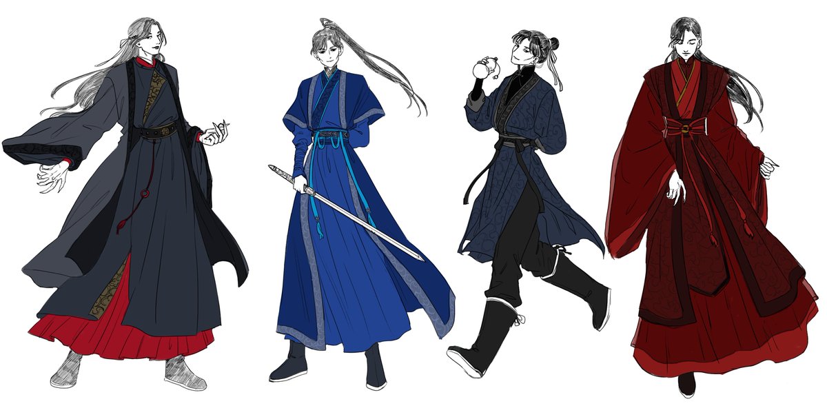 「wenzhou robes designs from way back that」|ᕕ ᐛ ᕗMoossaka¯\_ツ_/¯のイラスト