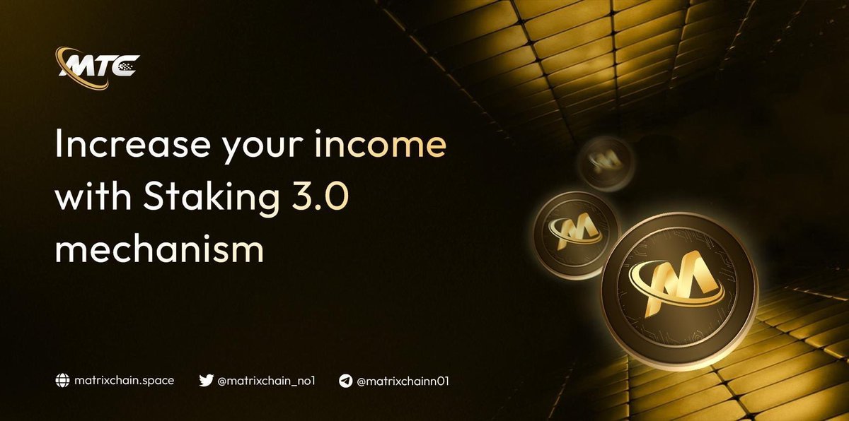 Increase your income with Staking 3.0! Unlock the power of compound interest and earn passive income. 1️⃣ Flexible staking options to suit your needs. 2️⃣ High APYs to maximize your returns. 3️⃣ Secure and transparent platform. ➡️ Staking: mtcfund.io