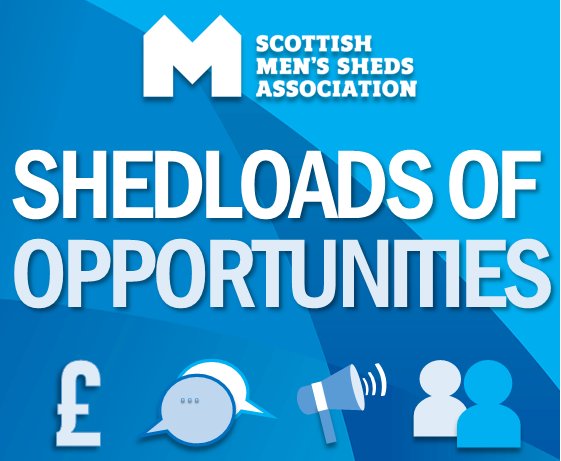 SMSA Shed Members should have received their 'Shedloads of Opportunities' Bulletin today. The bulletin is just one of the many benefits of being a Shed Member of your national association. If your Shed is not already a member, find out more at scottishmsa.org.uk/join-smsa