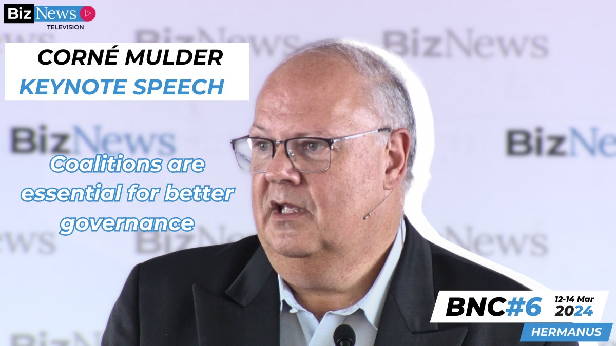 BNC#6: Corné Mulder – Only coalitions, inter-party collaboration can unseat the ANC dlvr.it/T4fBbm