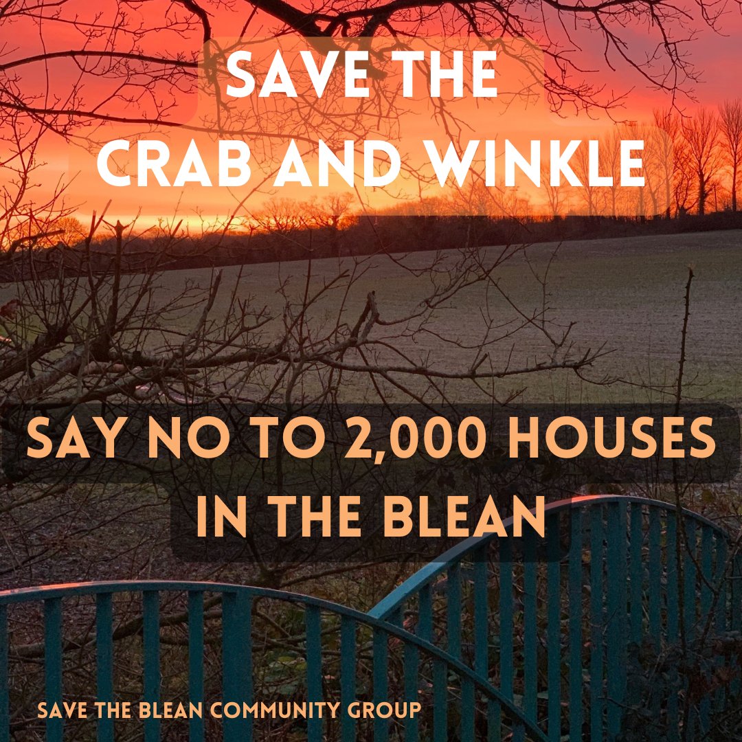 Do you use the Crab and Winkle between Canterbury and Whitstable? Help our campaign and say no to 2,000 houses in the Blean! Visit savetheblean.org for more information @cantersparkrun @GreenpeaceCant @Natures_Voice @RSPBbirders @KentWildlife @BirdwatchExtra