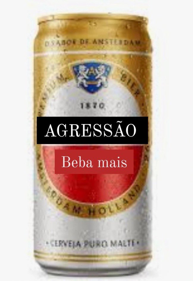 🚨- AMSTEL APOIA AGRESSÃO