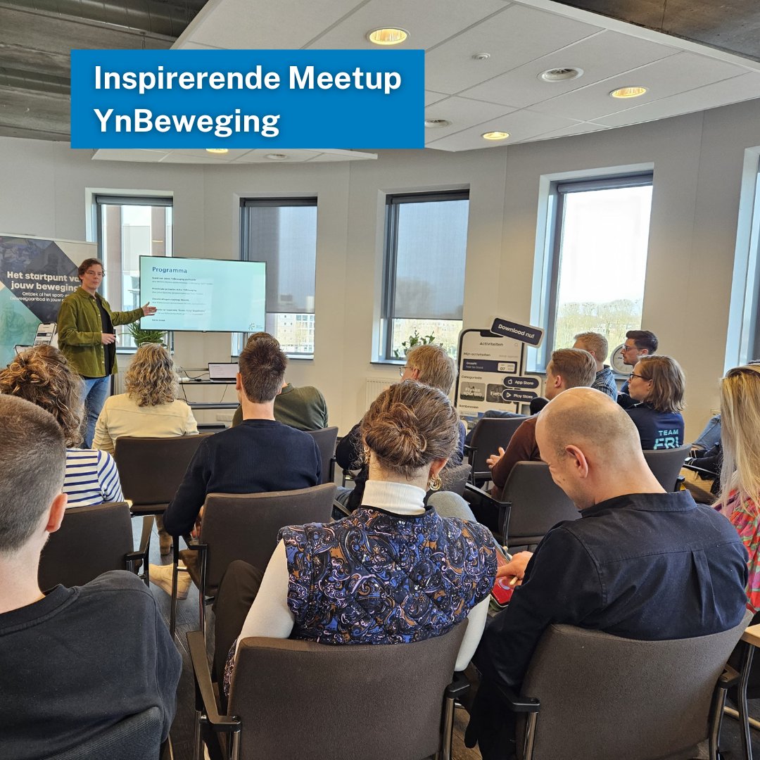 Vanochtend hadden we een inspirerende meeting vol updates over de technische verbeteringen van het YnBeweging-platform, de optie tot het toevoegen van cultuuractiviteiten en werden we meegenomen in de activatiecampagne voor jongeren in de Gemeente Waadhoeke die binnenkort start!