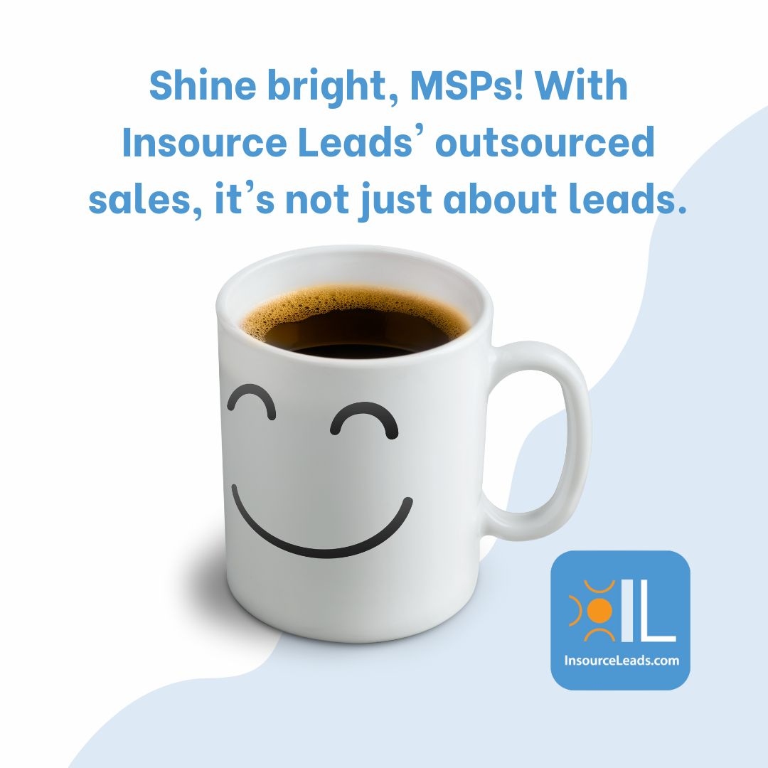 Shine bright, MSPs! With Insource Leads' outsourced sales, it's not just about leads. It's about leading you through every sale phase, positioning you as the star from prospecting to closing. #SalesGuidance #B2BLeadGen #SalesStrategy #ApptSetting #SalesGrowth #InsourceLeads