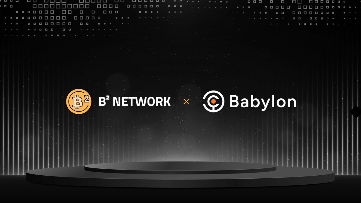 Introducing the strategic collaboration with @babylon_chain enhancing the security of @BSquaredNetwork and B² Hub. 🤝 Babylon is a set of scalable Bitcoin security protocols designed to ensure the safety of the decentralized economy. B² Network is a pioneering Bitcoin rollup…