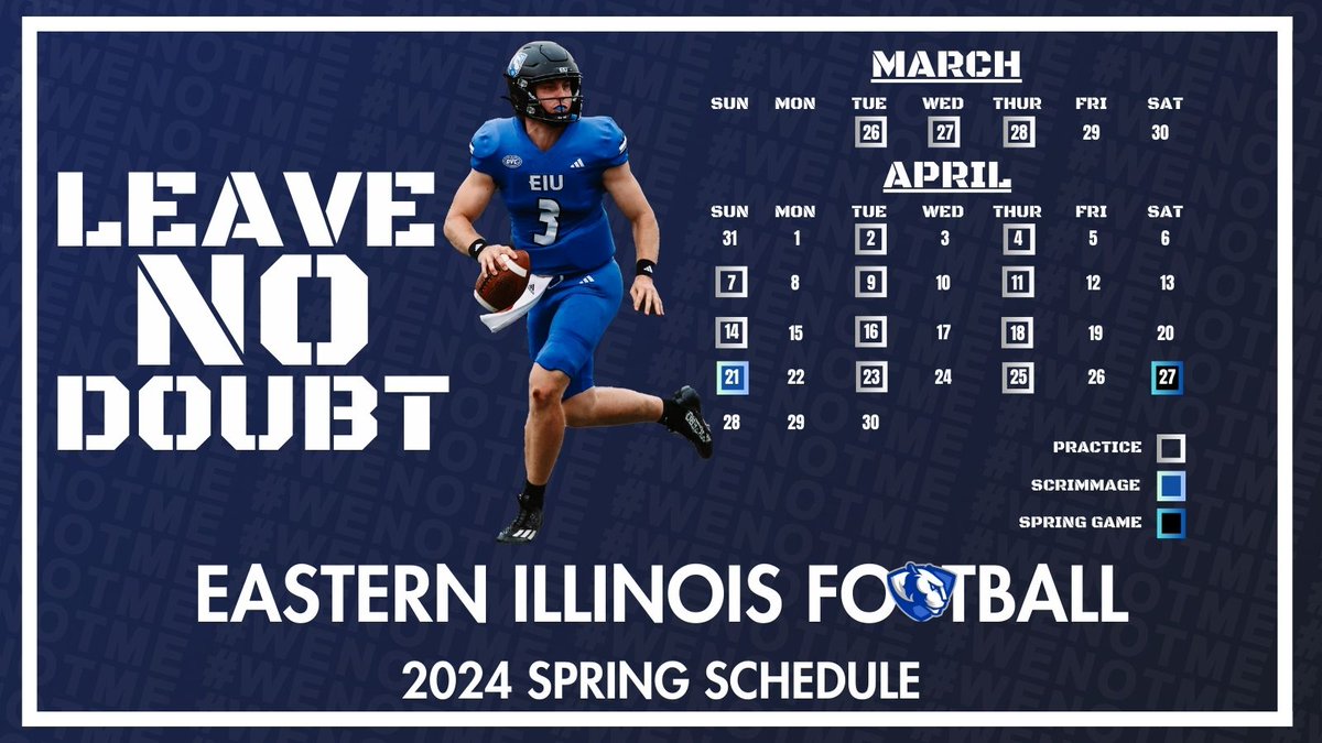 Spring has sprung, time to leave no doubt! #WeNotMe | #BleedBlue