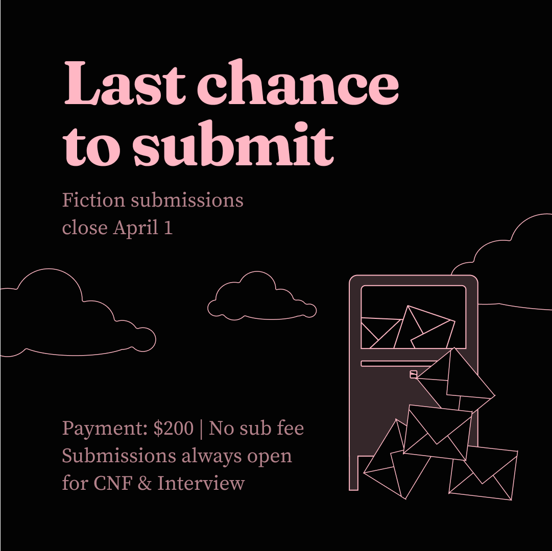 Gentle reminder, one week left 🖤

Submit: docs.google.com/forms/d/e/1FAI…

#writingcommunity #fiction #submissioncall