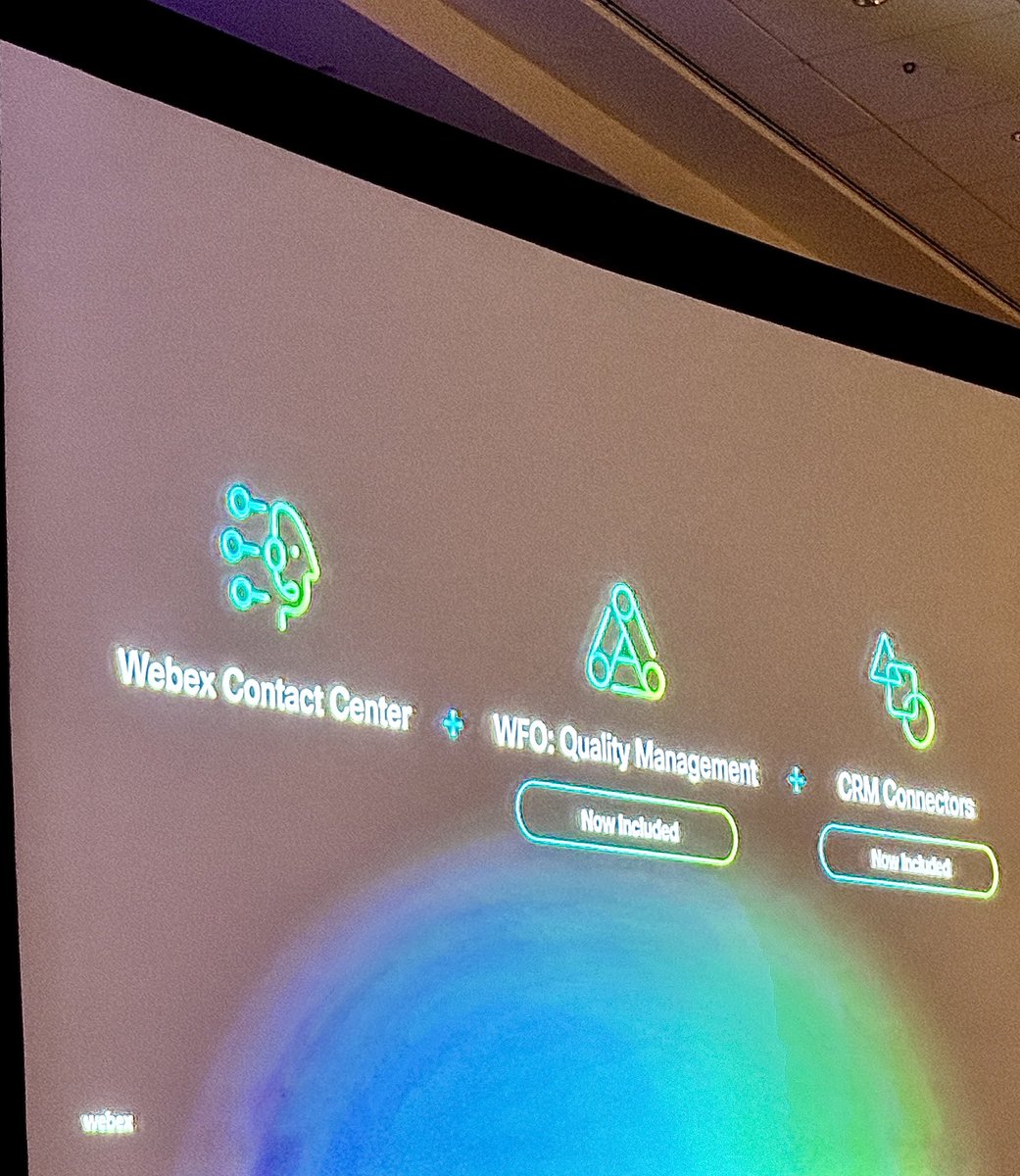 How is the world changing? @javed_khan begins his keynote with @Webex #contactcenter. And big news about WEM and CRM connectors now included #EnterpriseConnect @aruna13