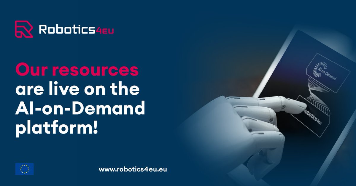 Please note: Our resources are now available on the innovative @AIonDemand platform. 📣 Discover them via: 👉 AIoD Metadata Catalogue: api.aiod.eu/redoc 👉AIoD Open API: api.aiod.eu/docs Explore under “Publications” for permanent access to all things robotics! 🤖