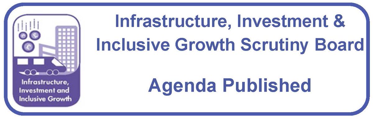 The agenda for the meeting of the Infrastructure, Investment & Inclusive Growth Scrutiny Board on 3/4/24 is out now - the last meeting for Chair @abigailmashall before she becomes Lord Mayor for 2024/25! Agenda & a link to the webcast can be found here: democracy.leeds.gov.uk/ieListDocument…