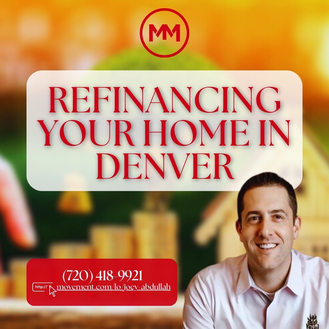 Thinking of refinancing your home in Denver? 🏡💼 Here's how to navigate the process for maximum benefit:

1️⃣ Market Timing: Refinance when rates drop to lower payments or shorten terms. 📉🕰

2️⃣ Credit Score: Boost it for better refinance rates. Every point counts! 💳✨

3️⃣...