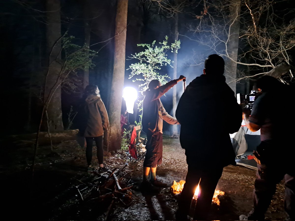 MechProFilms's tweet photo. Long weekend of filming but it was worth it. Amazing cast and crew. Our new Madam stole the show. Can't wait to release episode 1 and start filming episode 2. #temptationred #mechanizedproductions #horror #behindthescenes #Webseries #indiehorror https://t.co/pyJRDtl4Qx