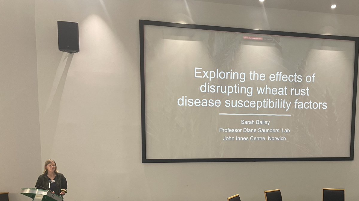 Monogram Network (@monogramuk) on Twitter photo Sarah Bailey <a href="/JohnInnesCentre/">John Innes Centre</a> Explores the effects of disrupting wheat rust disease susceptibility factors #monogram24 Sarah Bailey <a href="/JohnInnesCentre/">John Innes Centre</a> Explores the effects of disrupting wheat rust disease susceptibility factors #monogram24