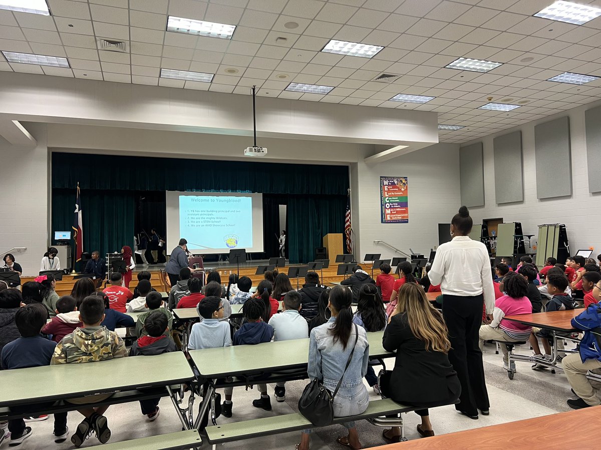 4th graders enjoyed the transition meeting with @YgbInt . We heard all the new things our Chipmunks will get to do next year. It was such a treat to hear the @AliefYBBand & @ygborch & plant that seed even though they won’t get to play until they are in 6th grade. @LiestmanES