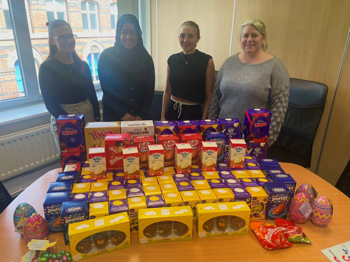 LeviSolicitors's tweet photo. 🐣 We have collected over 120 Easter Eggs!! 🐣

We're so proud of our team who have donated Easter eggs in support of Yorkshire Children's Charity and @LeedsAngels.

Well done everyone!

#TeamLevi #Charity https://t.co/xDq6P9yQQ8