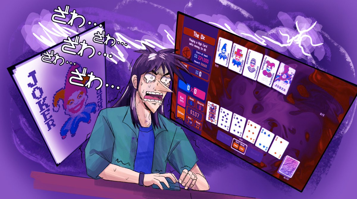 Kaiji faces his greatest challenge yet.
#Kaiji #FKMT #balatro