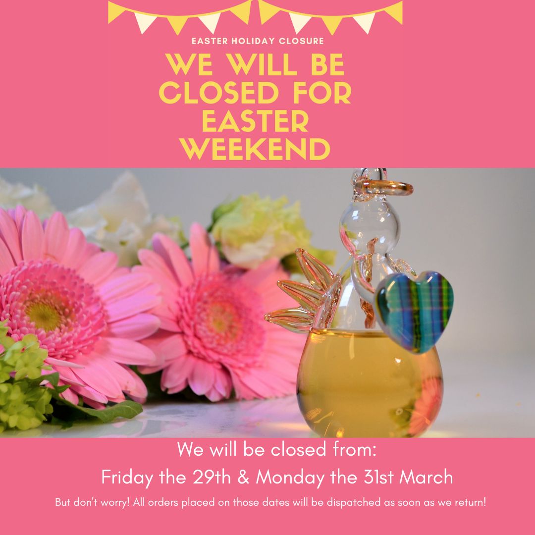 This Easter Weekend we will be closed 🐣 But you can still order and we'll get products dispatched as quickly as possible. Easter weekend closure from Friday 29th March & Monday 31st March re-opening April Fools Day 😆