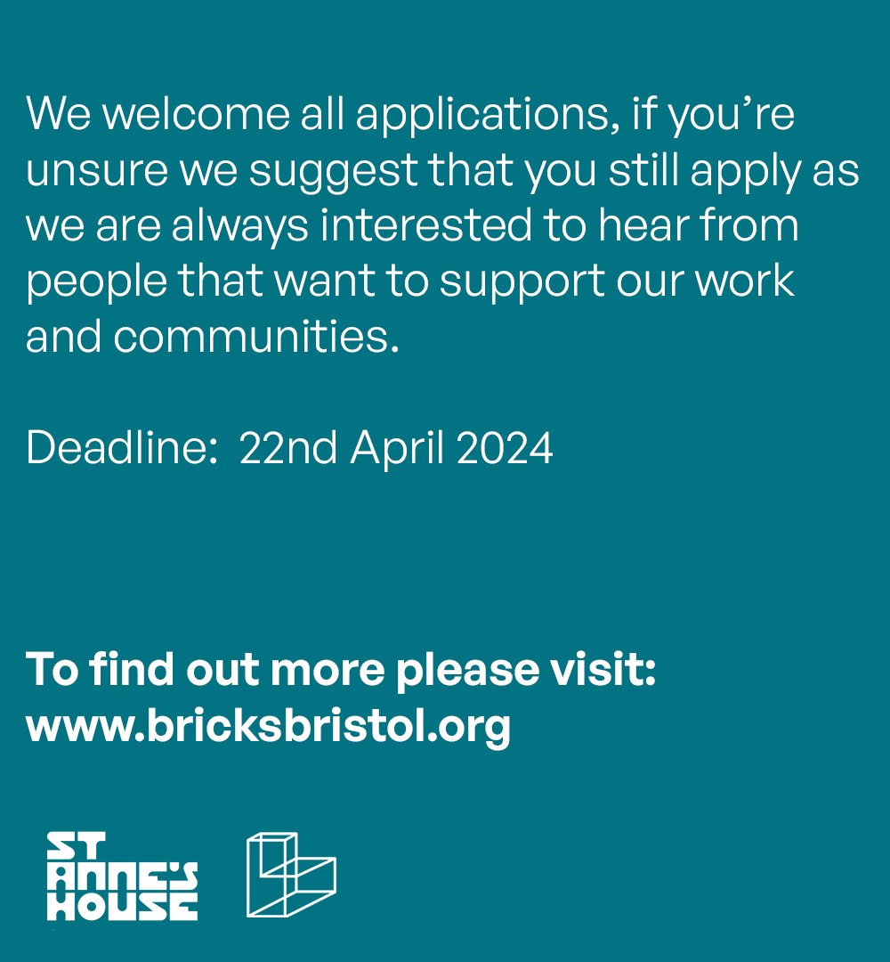 Join our board at Bricks! Find out more and become a trustee or chair: tinyurl.com/Bricks-Board