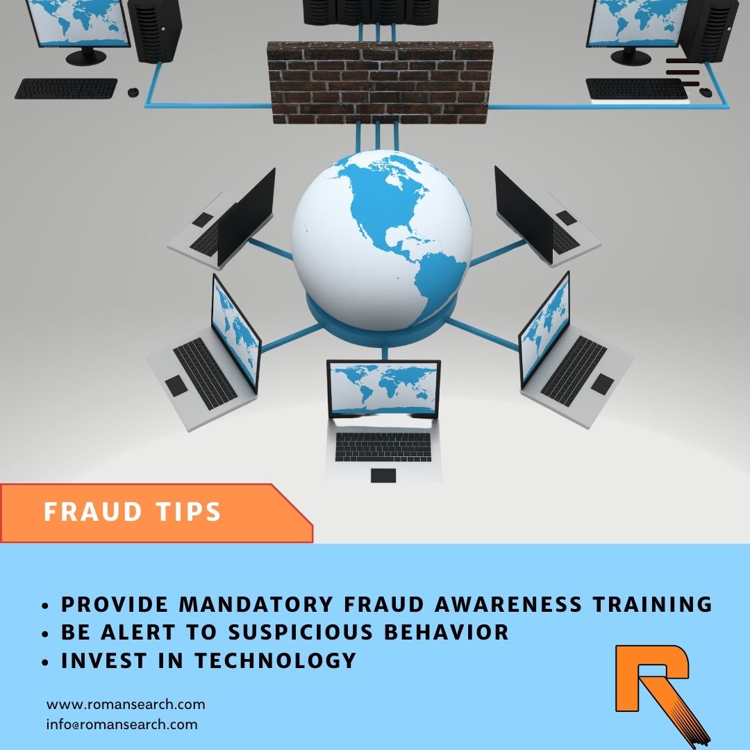 Scrupulously use proper internal controls, such as dual controls, computer access controls, and regular audits. #fightfraud #fraud #fraudprevention