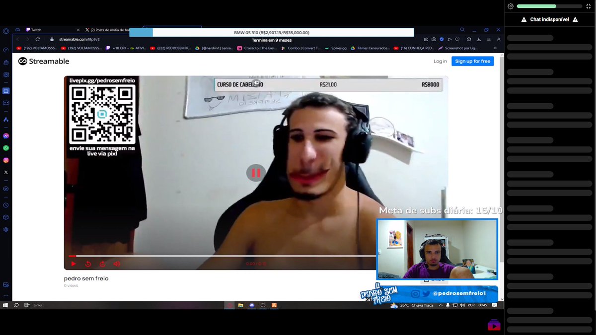 zVodsChannel's tweet photo. 🔥 Nova VOD do @pedrosemfreio1 disponível!

🚨 Chat indisponível no momento

📅 Data do conteúdo: 25/03/2024

🫡  Desenvolvedores @Zacksb_ e @Gloffje

📌 Link: https://t.co/TmqfLQm5cd https://t.co/KRbUh7smU5
