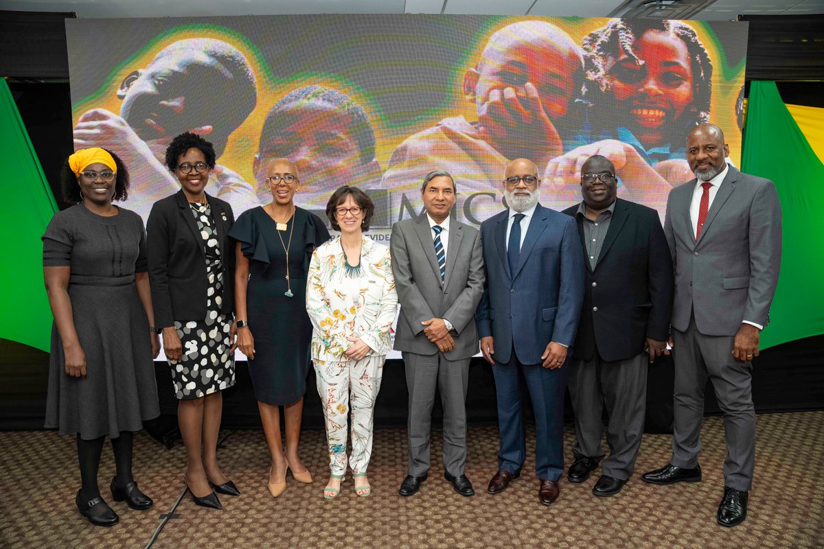 Had the privilege of speaking at the launch of the 2022 Jamaica Multiple Indicator Cluster Survey's findings. There are points for concern, but #Jamaica is advancing in several areas. @the_IDB is pleased to support this initiative; read the report @ unicef.org/jamaica/report…