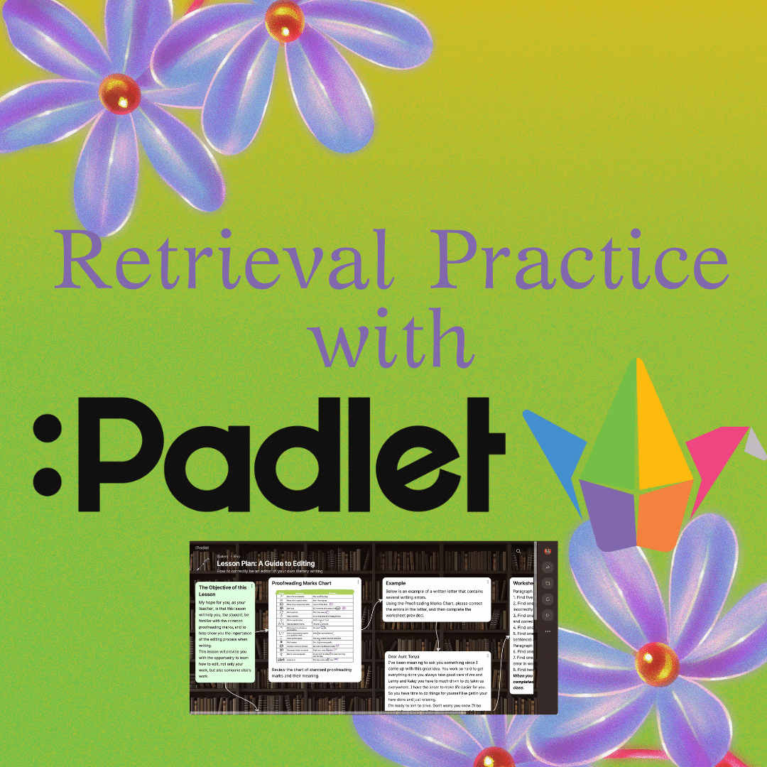 alicekeeler's tweet image. Retrieval practice might take the form of writing a summary of a book chapter from memory, recalling the definition of a literary term, or composing a short essay about a character’s motivations w/o referring back to the text.

alicekeeler.com/2023/06/03/max…

#RetrievalPractice @padlet
