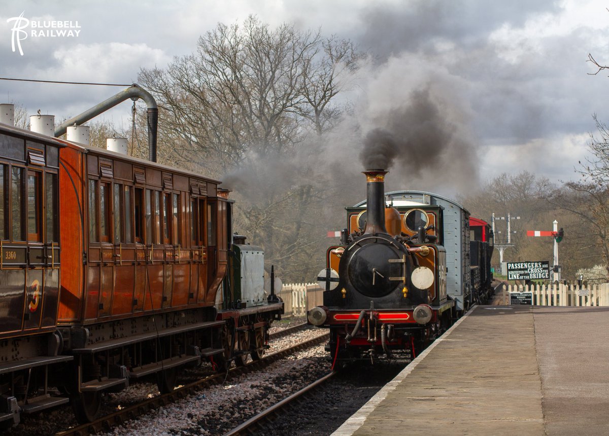 Stepney & Fenchurch Reunited Again! This is a post very much worth sharing with everybody, the chance to see No.55 'Stepney' and No.72 'Fenchurch' together once more was too good not to miss! Here both Terriers are seen together at Sheffield Park station.