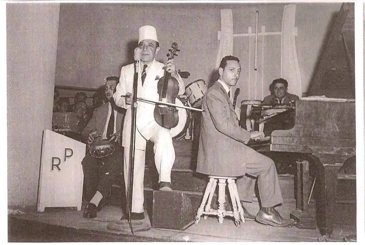 Dza_yer's tweet photo. Lili Labassi (1897-1969) et Maurice El Medioni (1928-2024) 

 Oran 1956 https://t.co/0mppBu4MYw