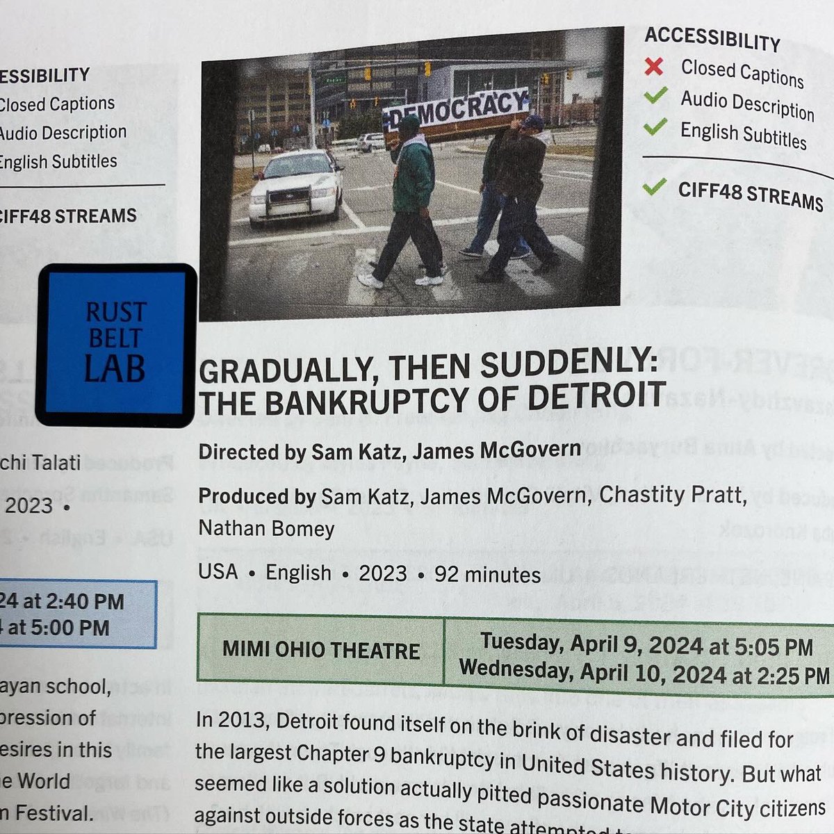 The Rust Belt Humanities Lab tweet media