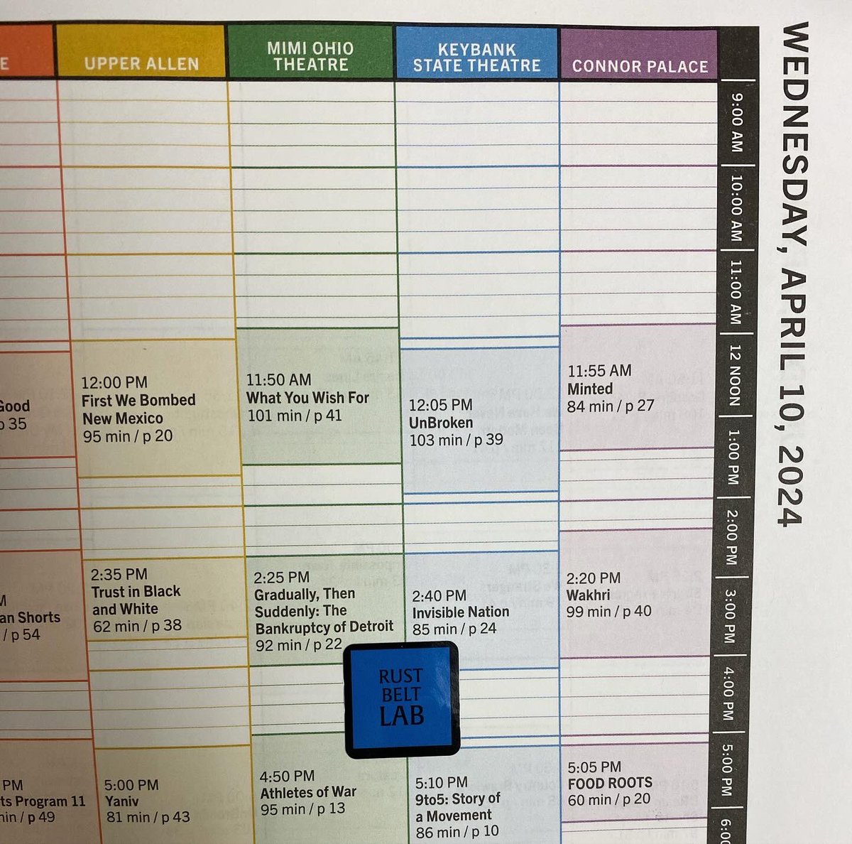 The Rust Belt Humanities Lab <a href="/UrsulineCampus/">Ursuline College</a> is excited to be a sponsoring, “Gradually, Then Suddenly: The Bankruptcy of Detroit” @ the Cleveland Film Festival. Join us on Wed. 4/10 at 2:25 pm for a screening &amp; discussion led by @valentinolzullo and <a href="/KatieTrostel/">Katie Trostel</a> #ciff48