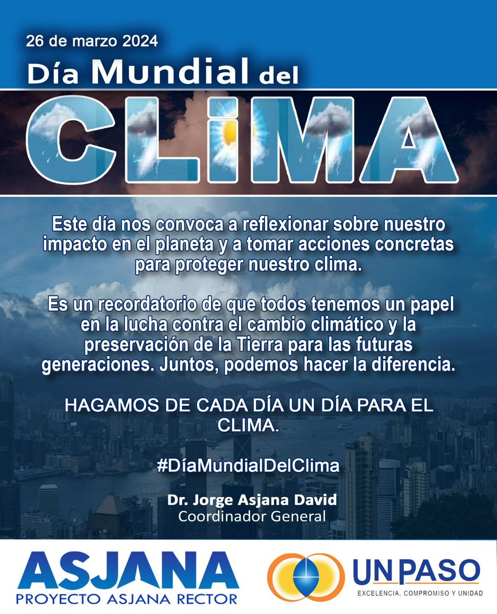 Día Mundial del Clima