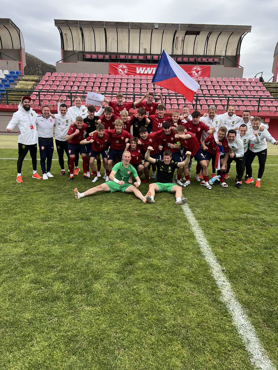 Congratulations to the #CZEU17 for reaching the Under-17 Championship through the Elite round after beating Belarus, and Bosnia and Hercegovina, and losing to Poland in the last match. Cyprus will stage the 2024 UEFA European Under-17 Championship finals from 20 May to 5 June.