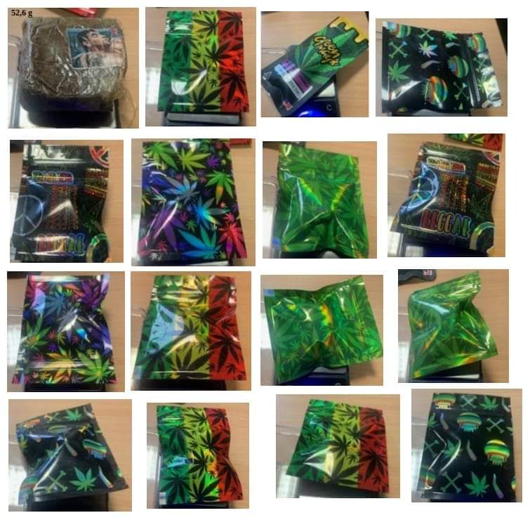 Gendarmerie_069's tweet image. PLACE NETTE XXL RHÔNE 
Le 25 mars les #gendarmes du #PSIG GIVORS contrôlent deux personnes fumant un #joint dans une voiture. 
Ils fouillent ensuite le véhicule et découvrent 17 pochons de #cannabis très colorés 🌈 et une savonnette de 50g
Les individus ont été placés #GardeAVue