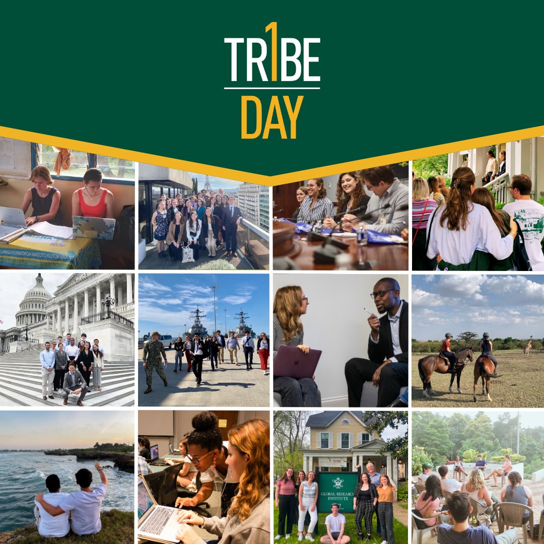 #OneTribeOneDay is in full swing! Show your support today for GRI's core mission of teaching through research, which gives students hands-on learning while creating impactful new knowledge on contemporary global issues. Give back to pay it forward: give.wm.edu/?d=3222