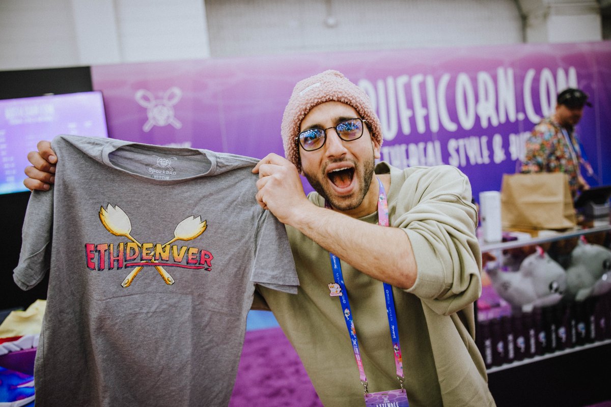 EthereumDenver's tweet image. Not a fork, not a spoon, but a third mysterious thing...