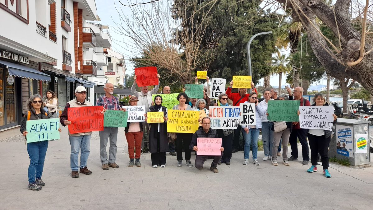 MUCEP gönüllüleri tarafından düzenlenen 89. Barış ve Adalet buluşmasına katıldık.

#DeğişmekŞart #tip #türkiyeişçipartisi #tipdatça #belediyebaşkanadayı #datça #2024seçim