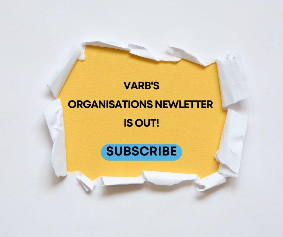 🌟 VARB's latest Organisation Newsletter is out now!
🖱️ Subscribe today to keep up-to-date with #VCSE news in #Reigate and #Banstead! ow.ly/jQkV50QwJgL 

#VARB #charityuk #voluntarysector #noprofituk #surreyuk #reigatenews #bansteadnews #voluntaryaction #newsletter